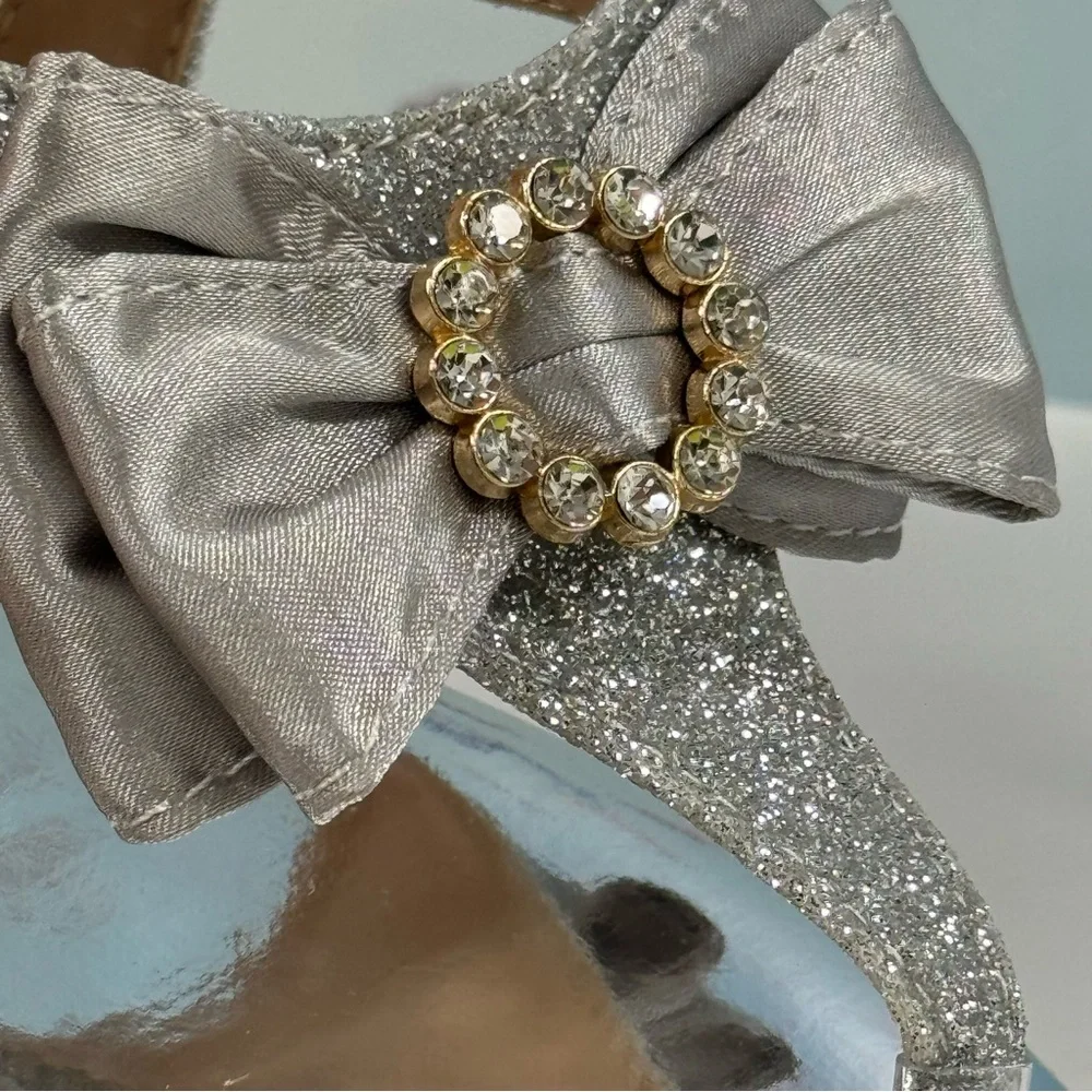 💎BM GIRLS GLITTER CRYSTAL SANDALS